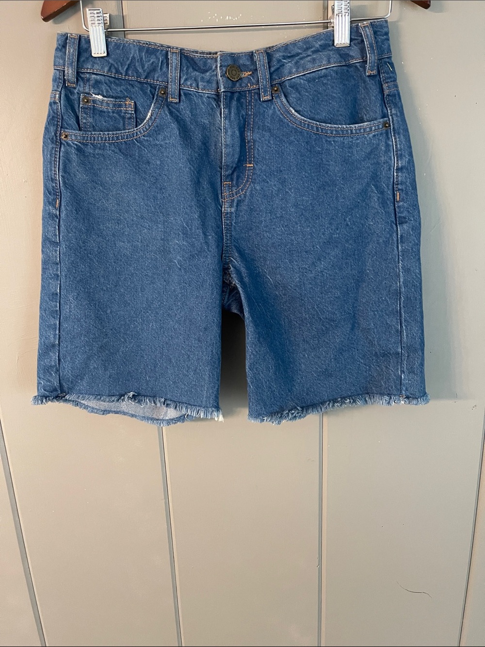 BDG Shorts Bermuda Denim Cut Off  Festival Cowgirl Boho Western Urban Outfitters
